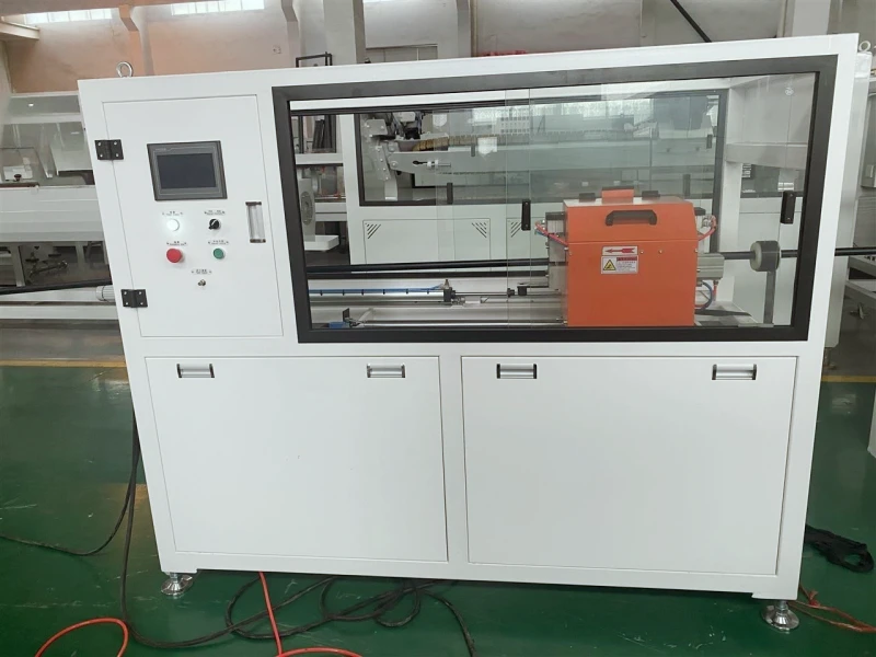 Chip-free cutter and 6m stacker module for PPR pipe extrusion line
